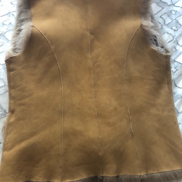 Brown Fur Vest - Picture 2 of 2